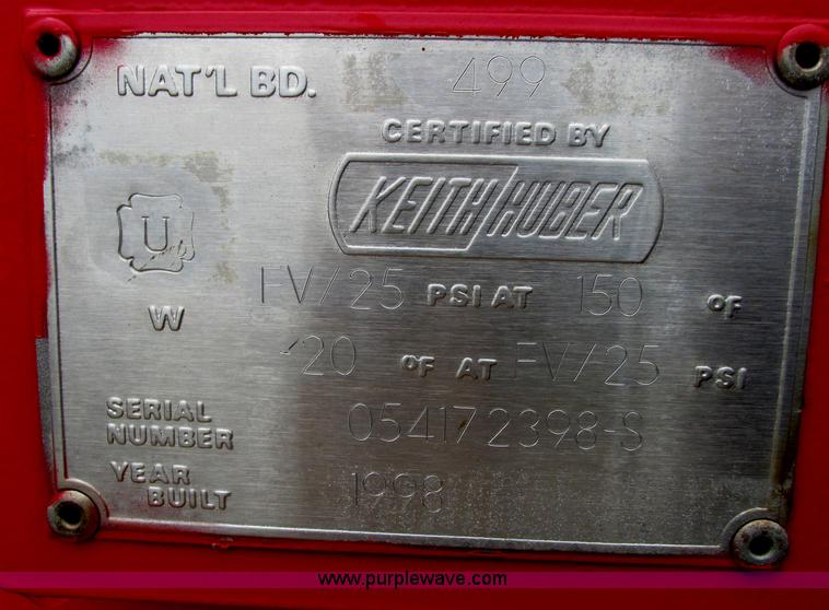 image for item I3482 1998 Mack DM690S liquid vacuum truck with liquid ring blower