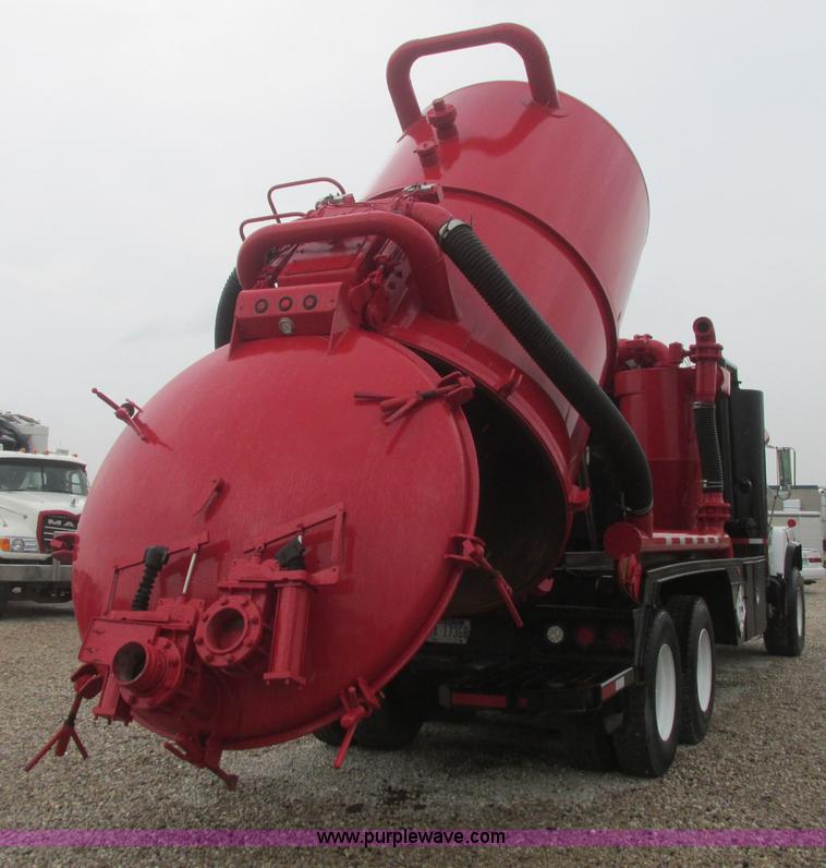 image for item I3482 1998 Mack DM690S liquid vacuum truck with liquid ring blower
