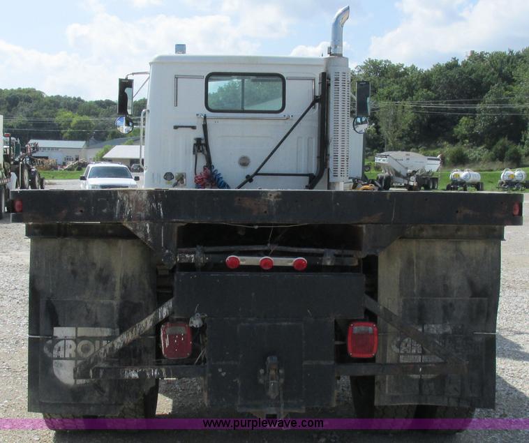 image for item I8962 1998 Volvo WG flatbed truck