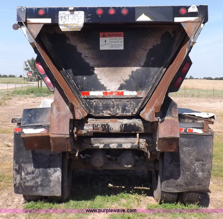 image for item I9074 1992 Flowboy chain bottom trailer