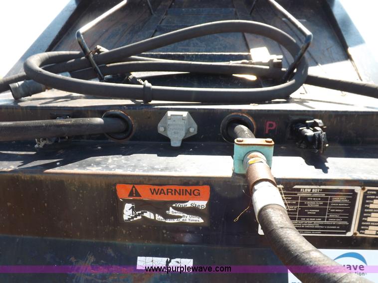 image for item I9074 1992 Flowboy chain bottom trailer