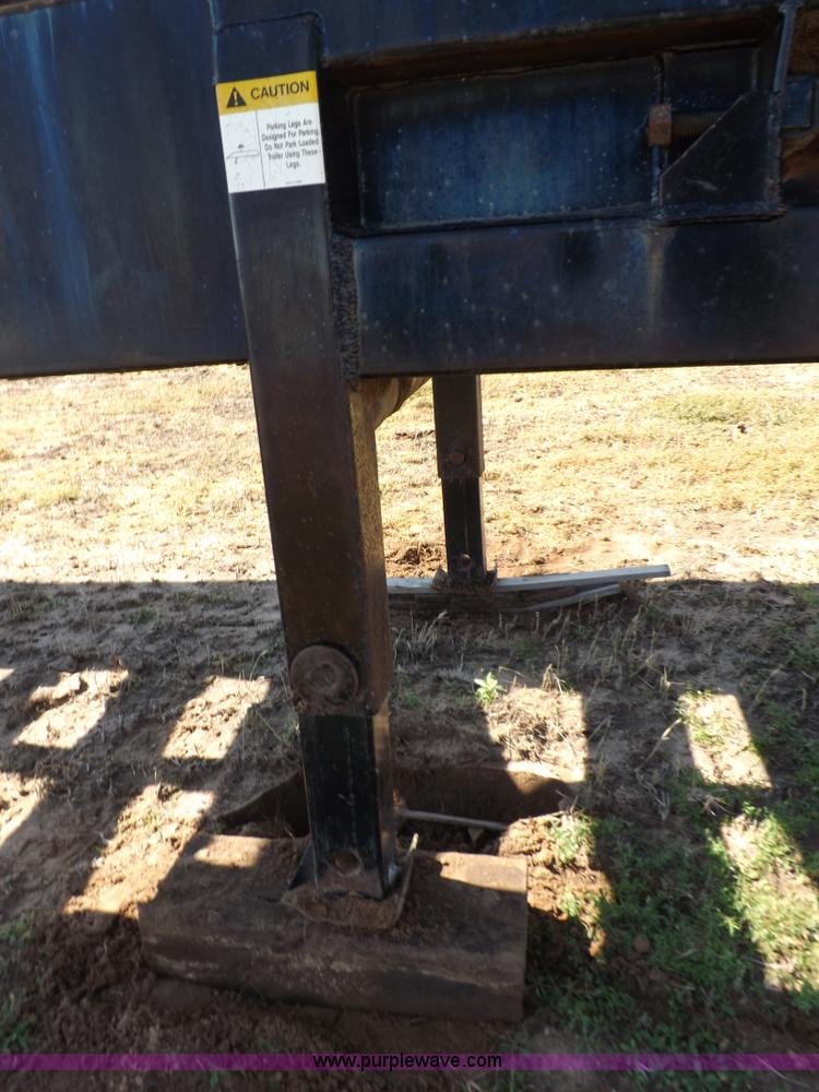 image for item I9074 1992 Flowboy chain bottom trailer