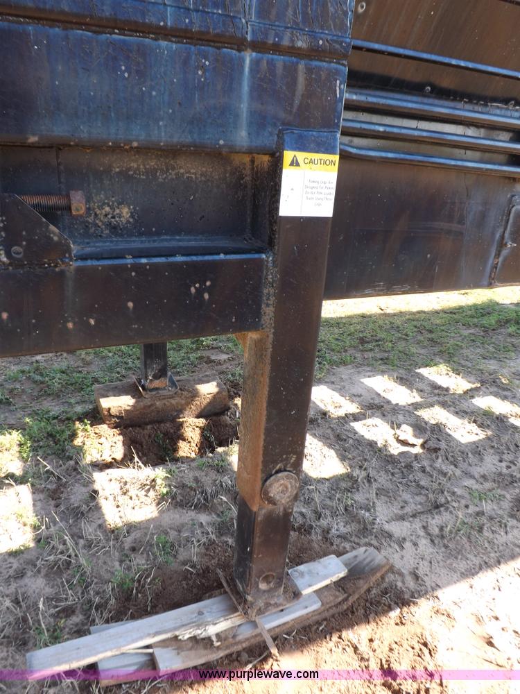 image for item I9074 1992 Flowboy chain bottom trailer