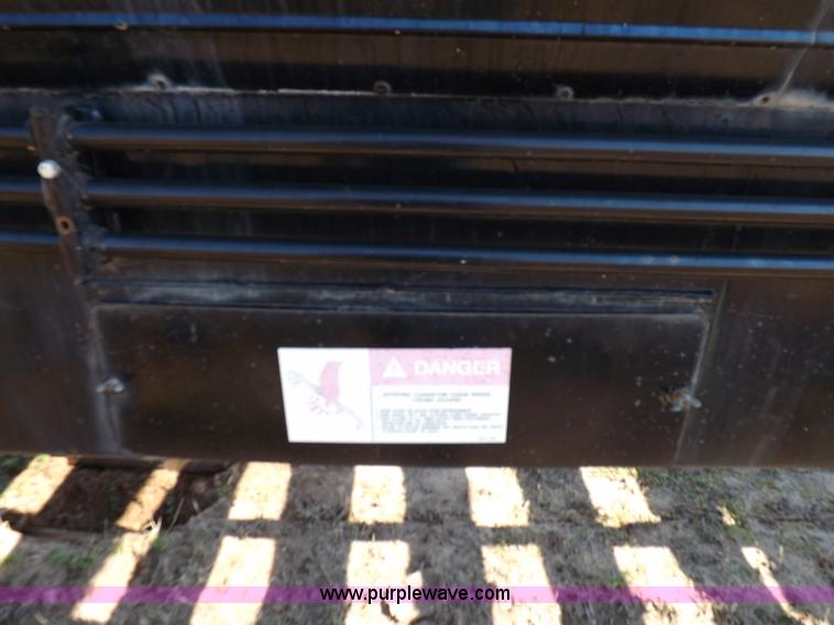 image for item I9074 1992 Flowboy chain bottom trailer