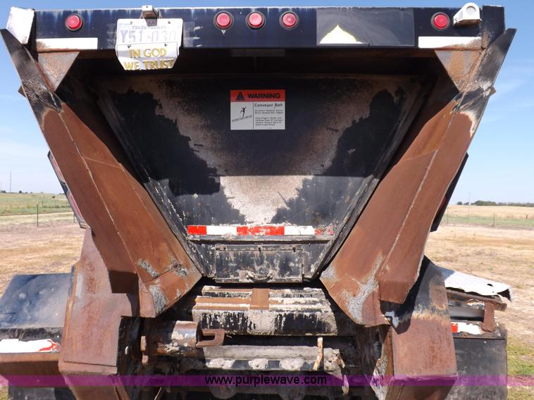 image for item I9074 1992 Flowboy chain bottom trailer