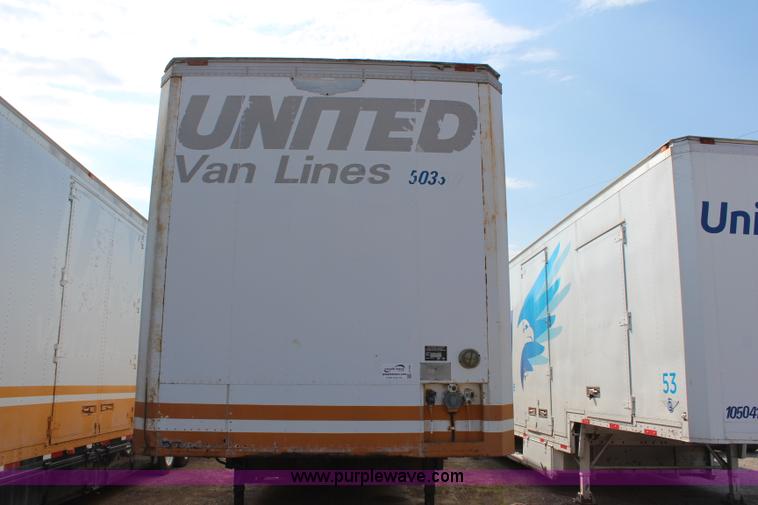 image for item J1123 1985 Kentucky moving van trailer