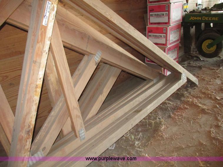image for item AE9281 (11) wood rafters
