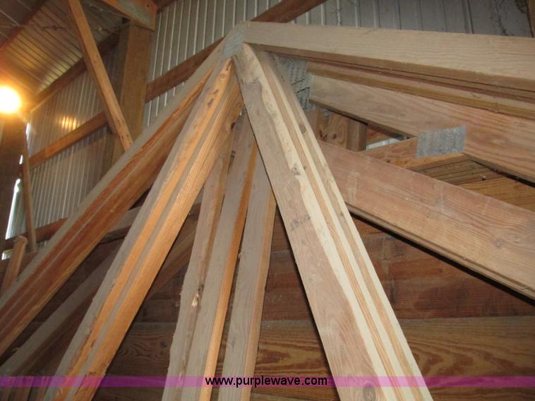 image for item AE9281 (11) wood rafters