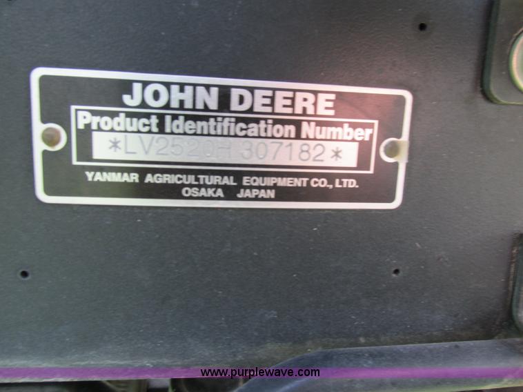 image for item AW9900 2008 John Deere 2520 HST MFWD tractor