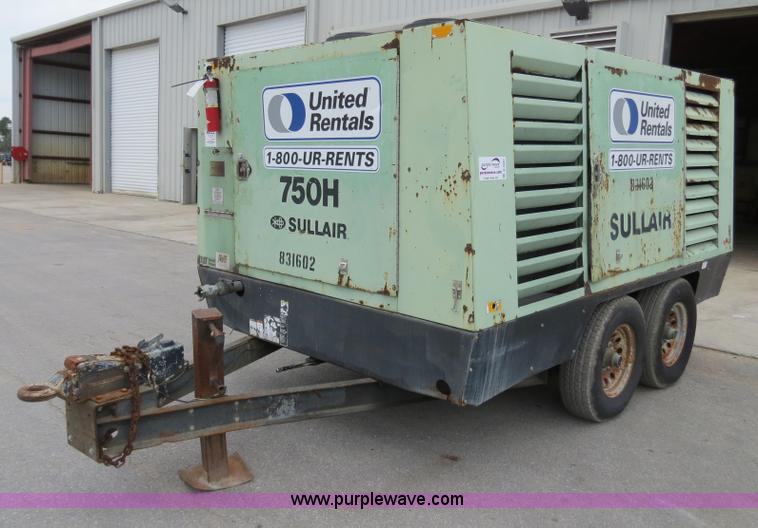 image for item B4945 Sullair 750HDTQCA portable air compressor