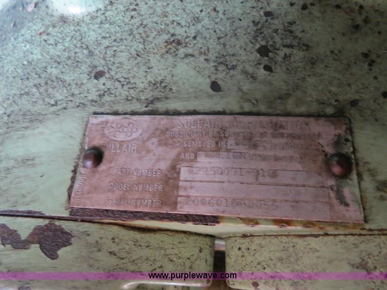 image for item B4945 Sullair 750HDTQCA portable air compressor