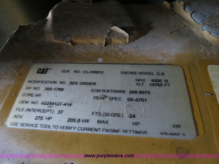 image for item B4945 Sullair 750HDTQCA portable air compressor