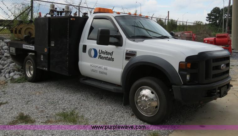 image for item B4946 2008 Ford F550 service truck
