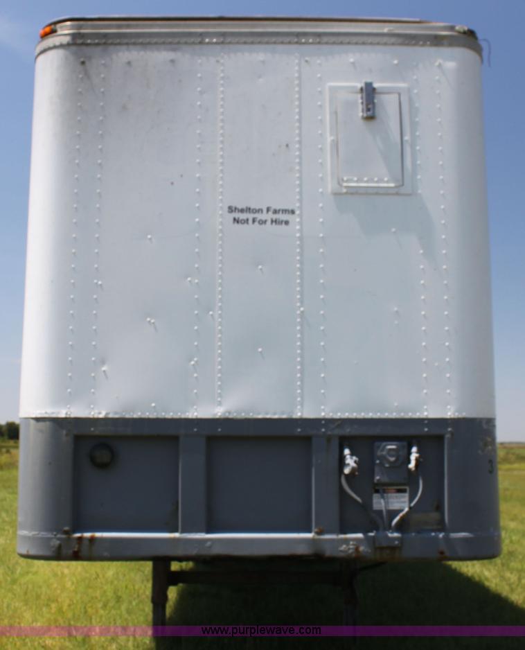 image for item F3297 1988 Fruehauf dry van trailer