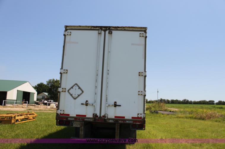 image for item F3297 1988 Fruehauf dry van trailer