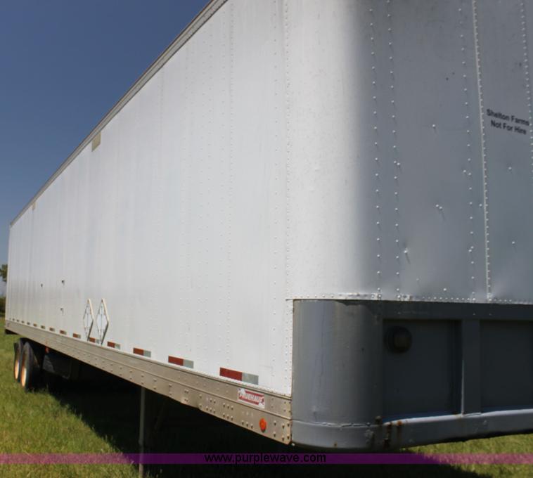 image for item F3297 1988 Fruehauf dry van trailer