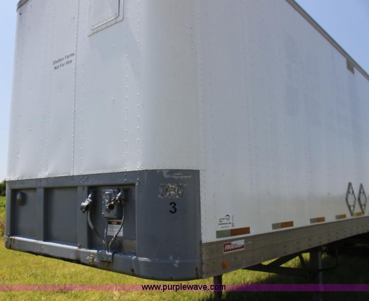 image for item F3297 1988 Fruehauf dry van trailer