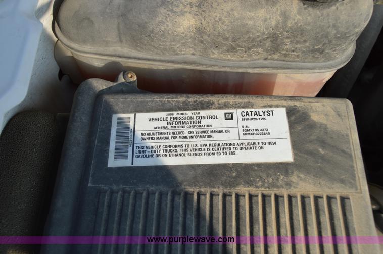 image for item F8324 2008 Chevrolet Silverado 1500 pickup truck