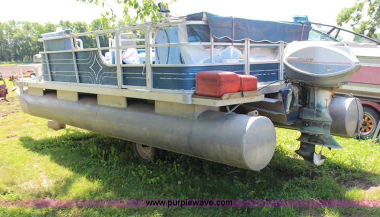 image for item H2518 Harris 200AP 20' pontoon boat