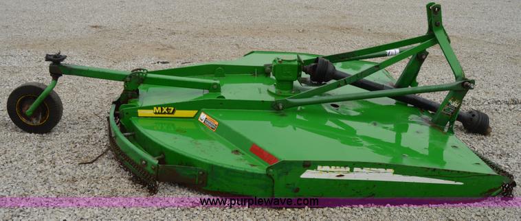 image for item H2786 John Deere MX7 rotary mower