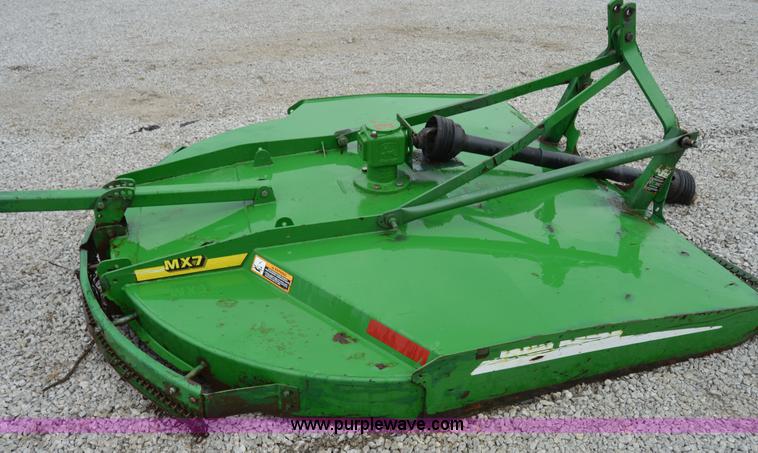 image for item H2786 John Deere MX7 rotary mower