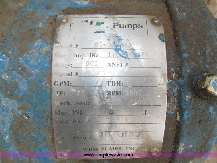 image for item H8846 (4) WEM pumps