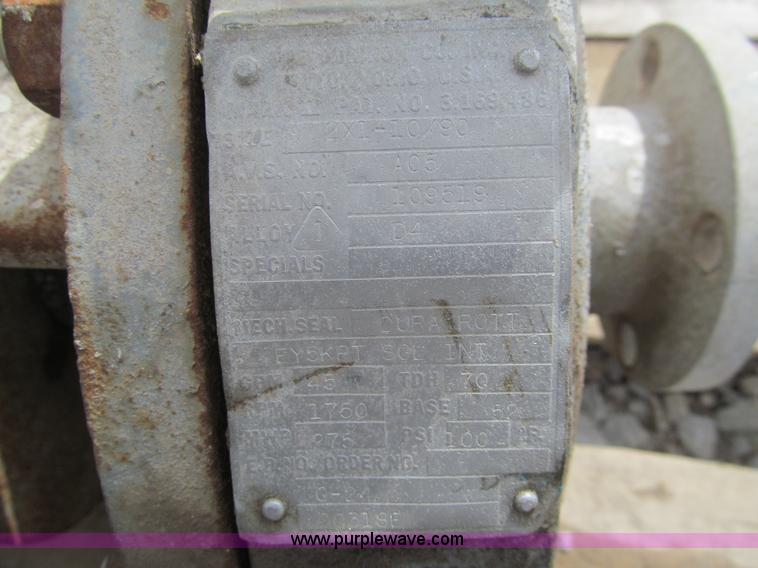 image for item H8847 (2) Durco pumps