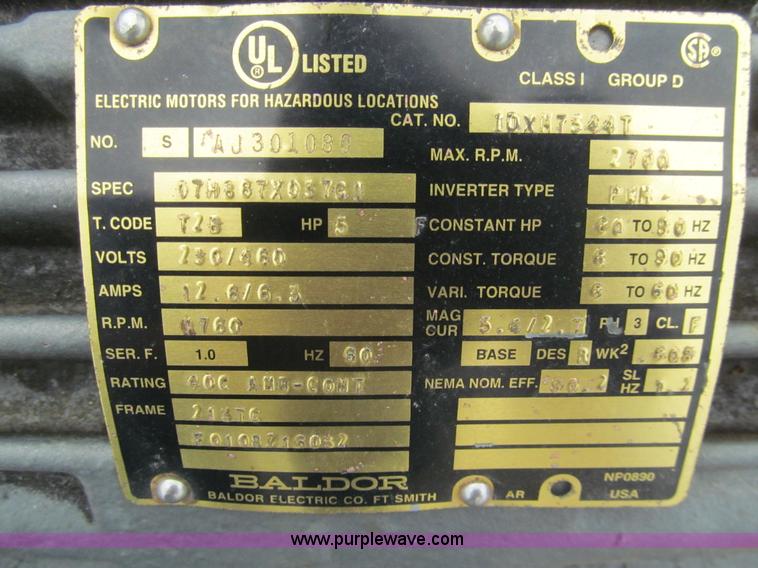 image for item H8850 Blackmer HRO pump