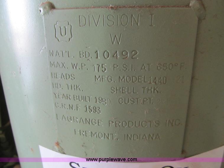image for item H8854 Sullair industrial air compressor
