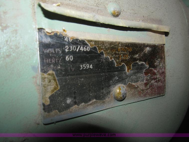 image for item H8854 Sullair industrial air compressor