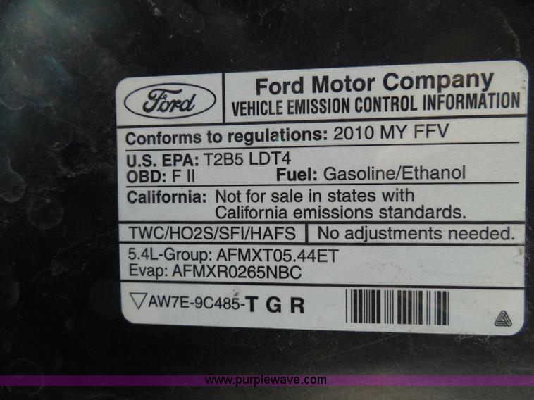 image for item I3382 2010 Ford Expedition King Ranch SUV