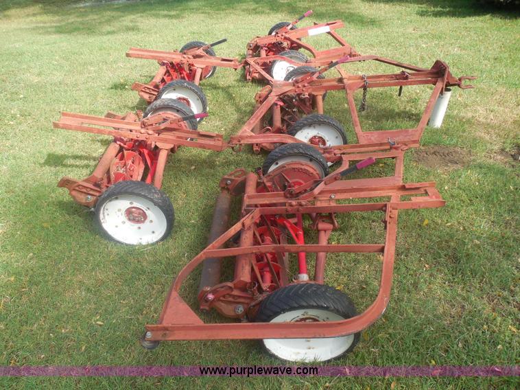 image for item I3416 Toro Reelmaster five gang tow behind mower attachment