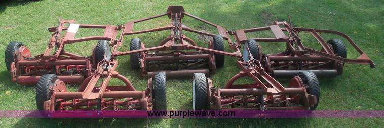 image for item I3416 Toro Reelmaster five gang tow behind mower attachment