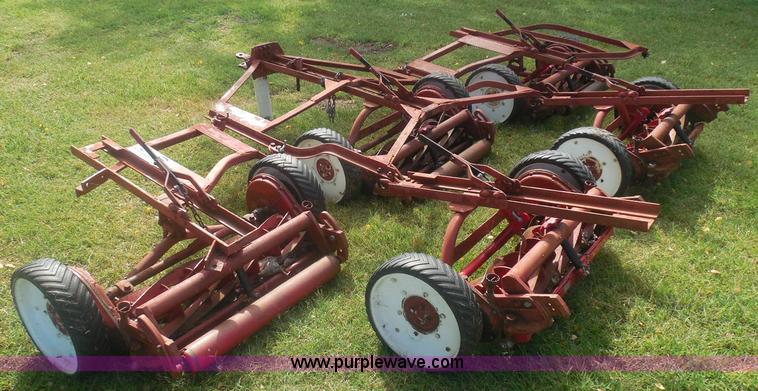 image for item I3416 Toro Reelmaster five gang tow behind mower attachment