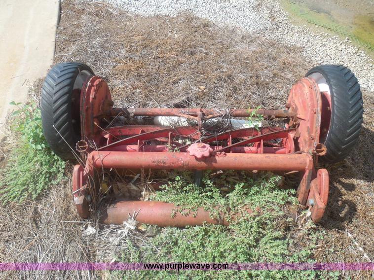 image for item I3416 Toro Reelmaster five gang tow behind mower attachment