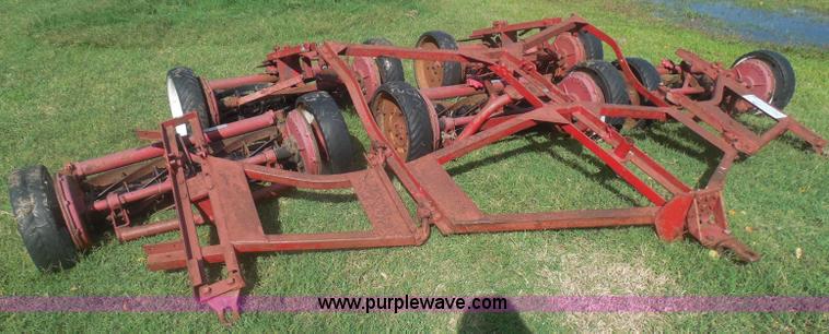 image for item I3417 Toro Reelmaster five gang tow behind mower attachment