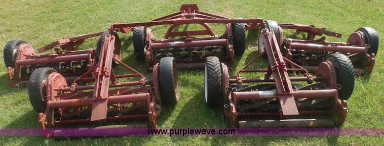 image for item I3417 Toro Reelmaster five gang tow behind mower attachment