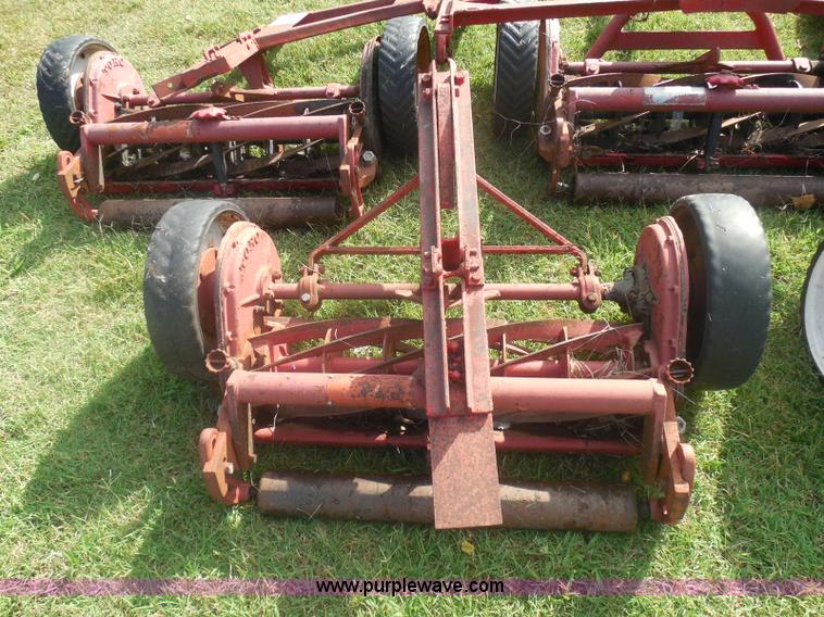image for item I3417 Toro Reelmaster five gang tow behind mower attachment