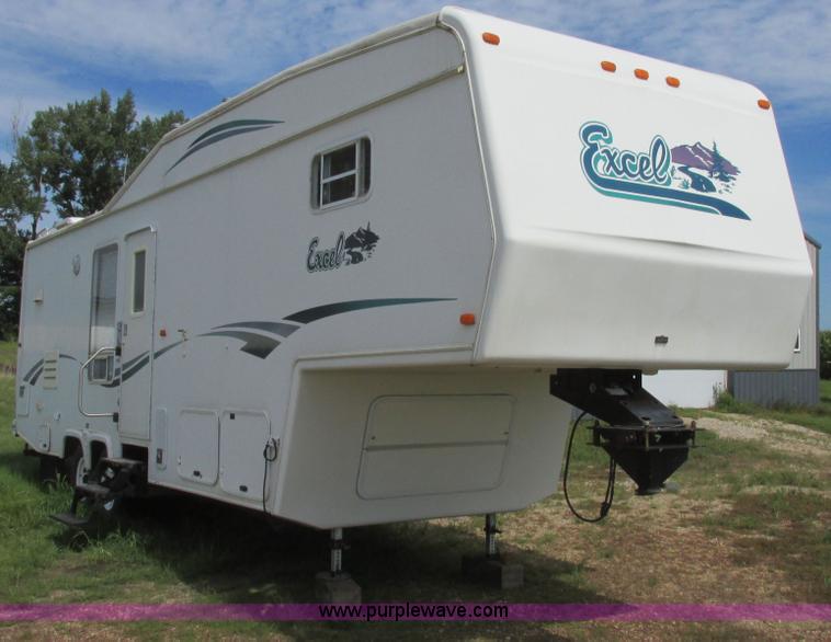 image for item I6163 1998 Peterson Excel fifth wheel camper