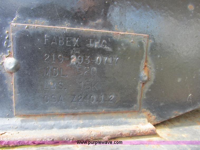 image for item I6163 1998 Peterson Excel fifth wheel camper