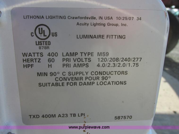 image for item I6175 (13) Lithonia Lighting shop lights
