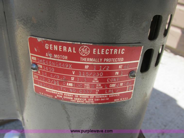 image for item I6179 GE AC motor