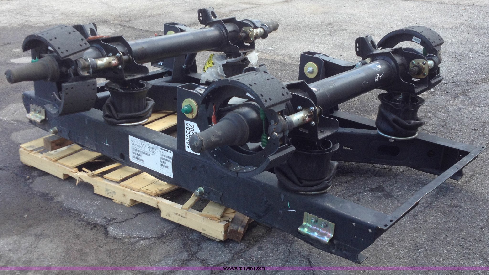 2014 Hendrickson slide quick draw air suspension running gear in Olathe