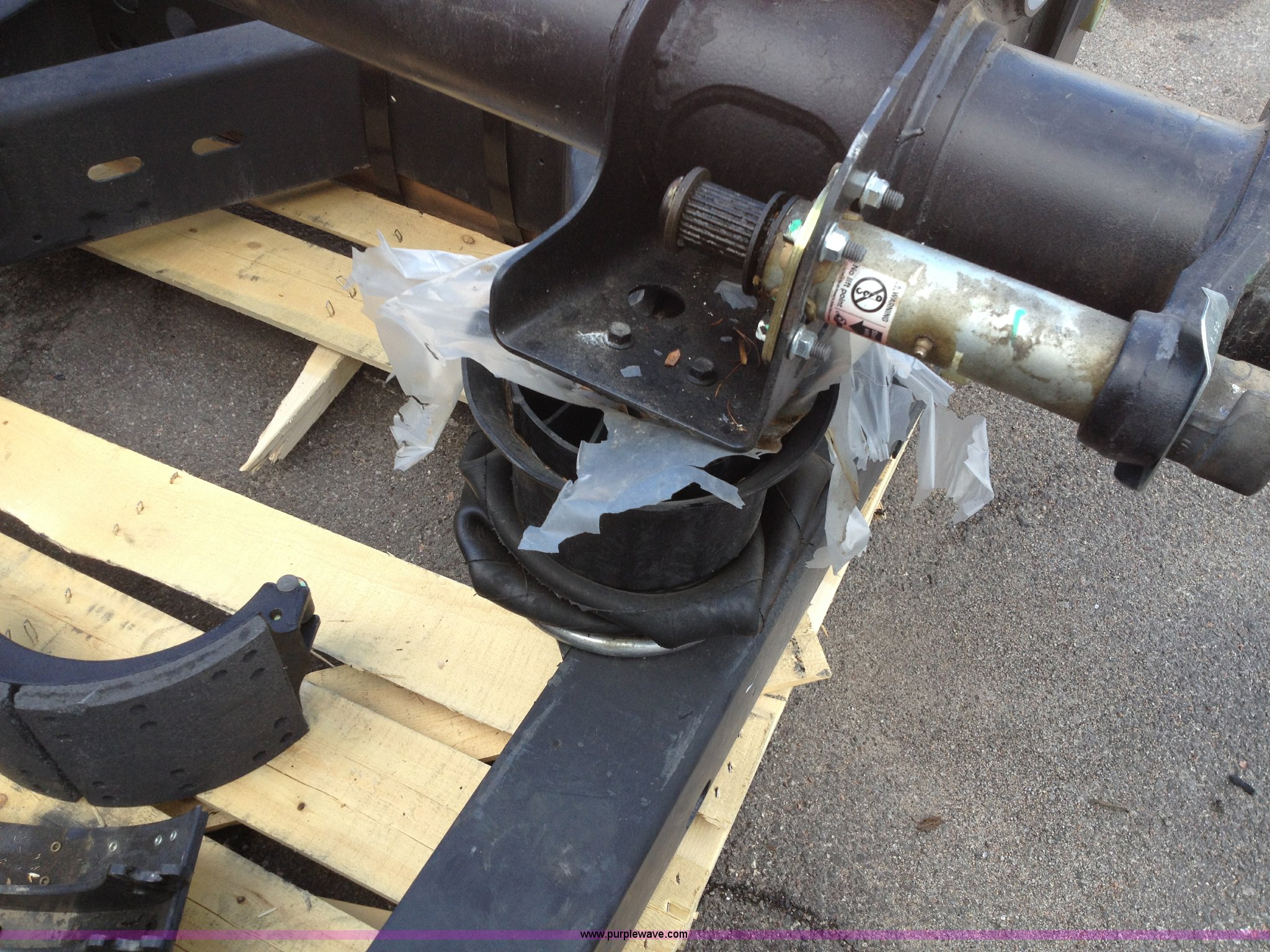 2014 Hendrickson slide quick draw air suspension running gear in Olathe