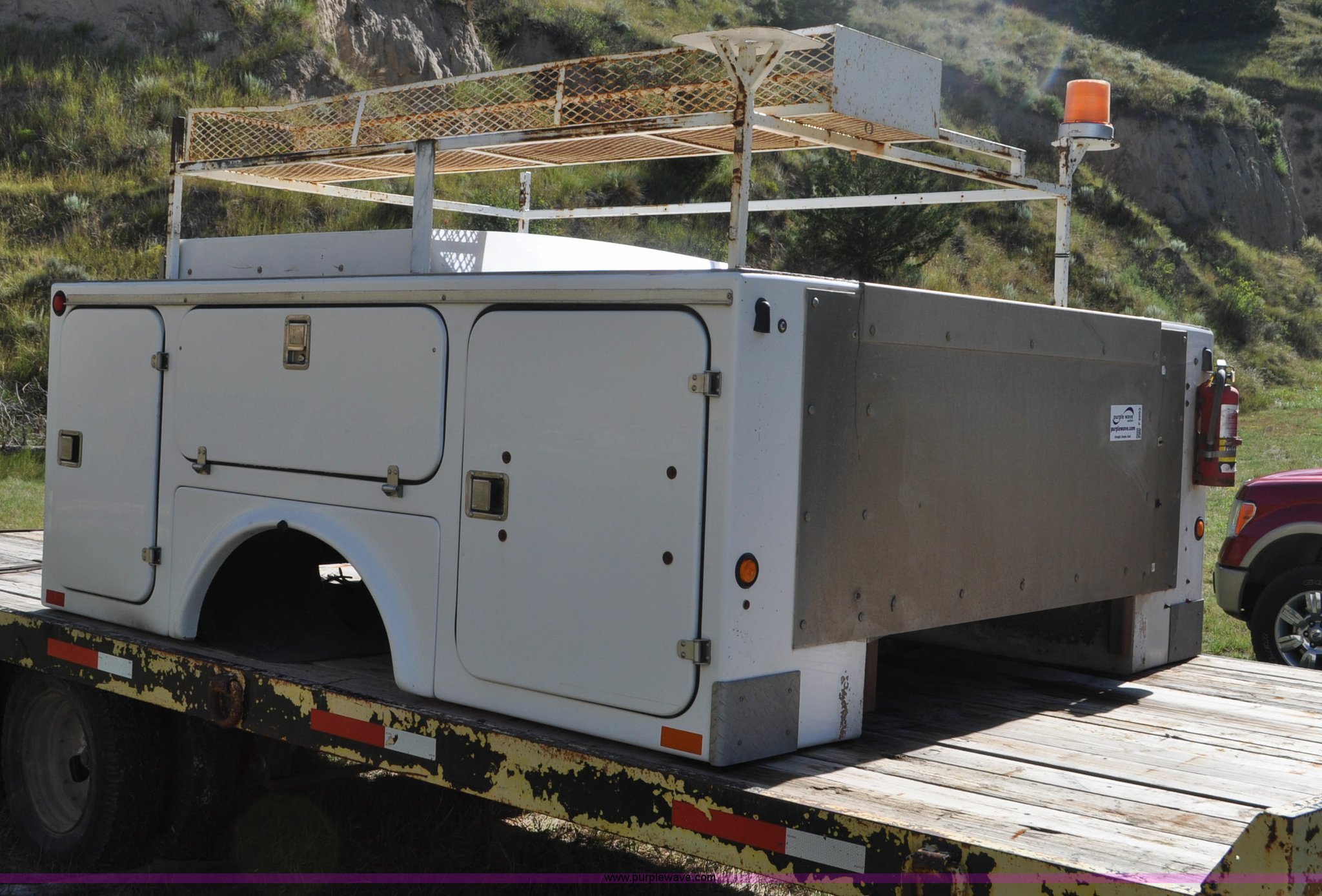 Brand FX fiberglass service body in North Platte, NE Item F2053 sold