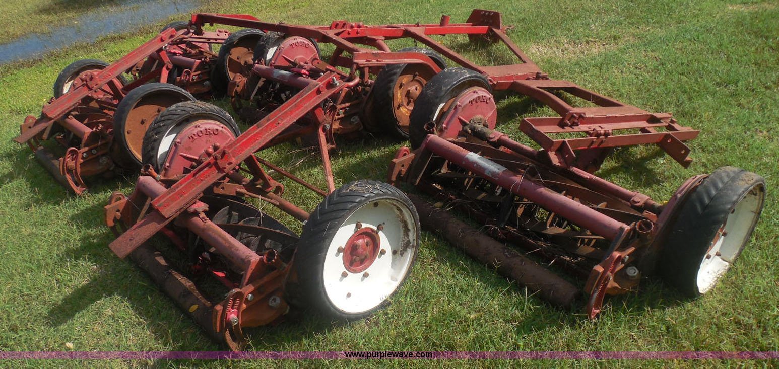 Toro Reelmaster five gang tow behind mower attachment in Wichita, KS
