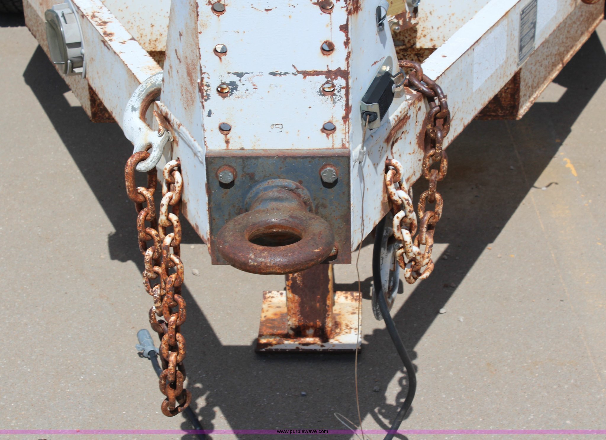 1992 Butler double axle dump trailer in Topeka, KS Item J2125 sold