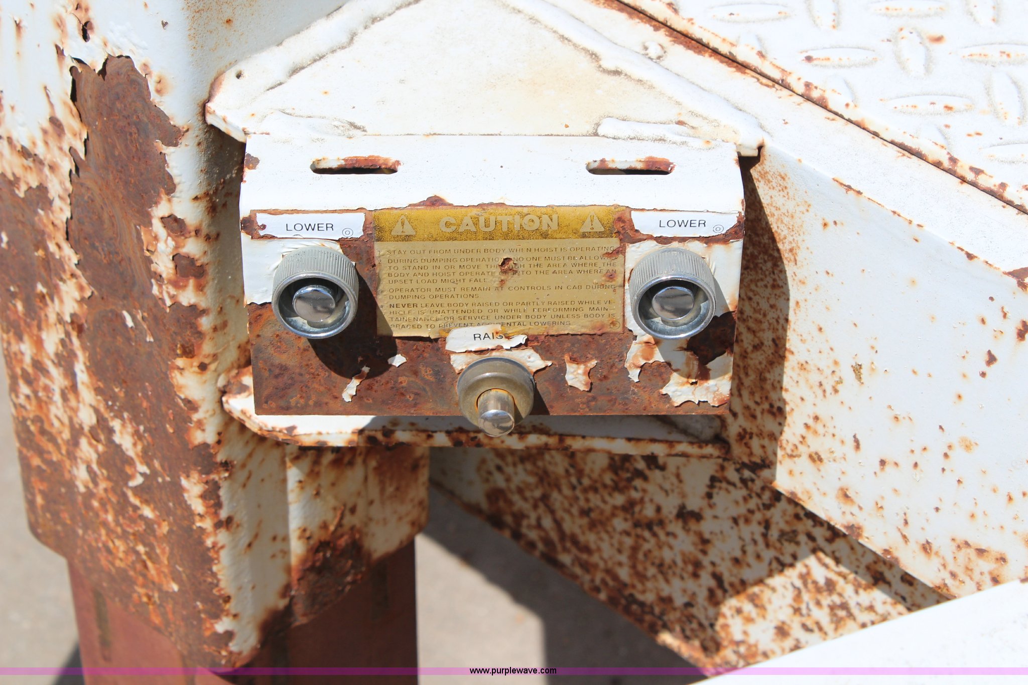 1992 Butler double axle dump trailer in Topeka, KS Item J2125 sold