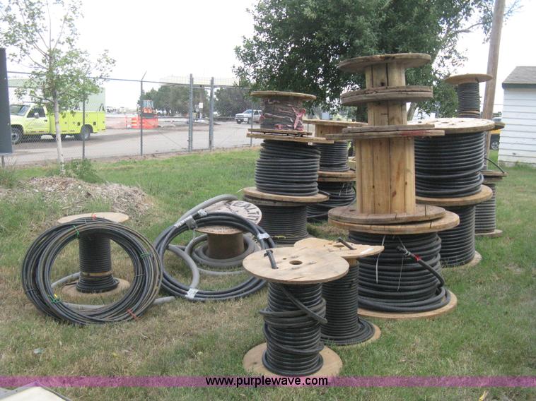 image for item BE9248 (17) assorted rolls of insulated copper wiring