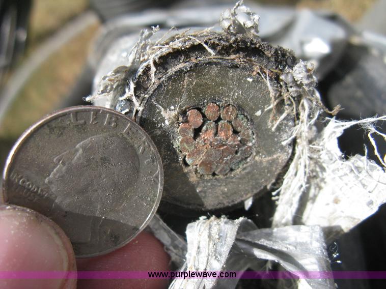 image for item BE9248 (17) assorted rolls of insulated copper wiring